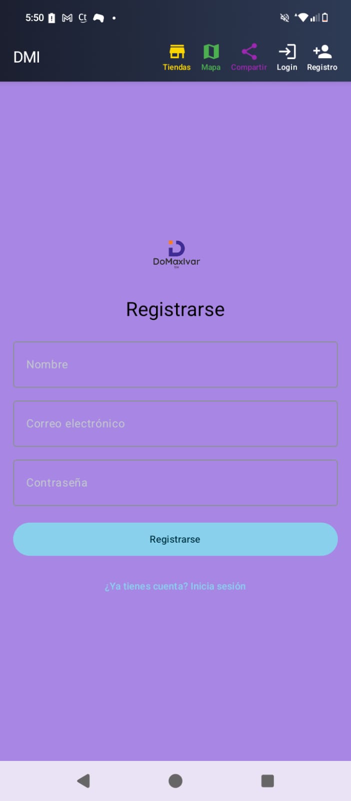 Registro en Domaxivar